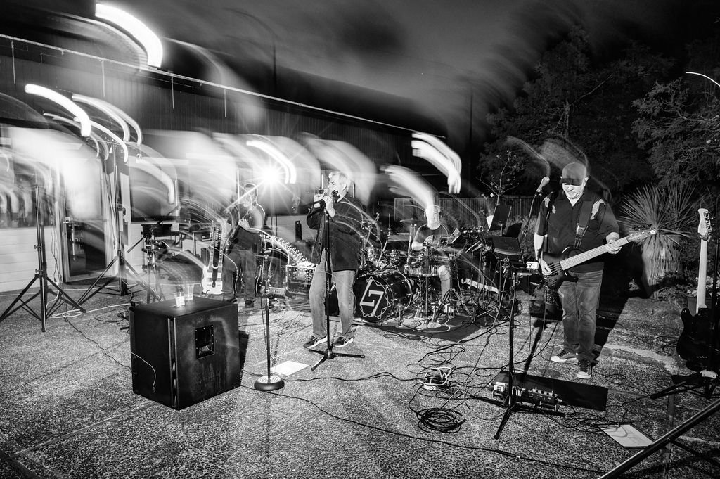 law of seven band in concert